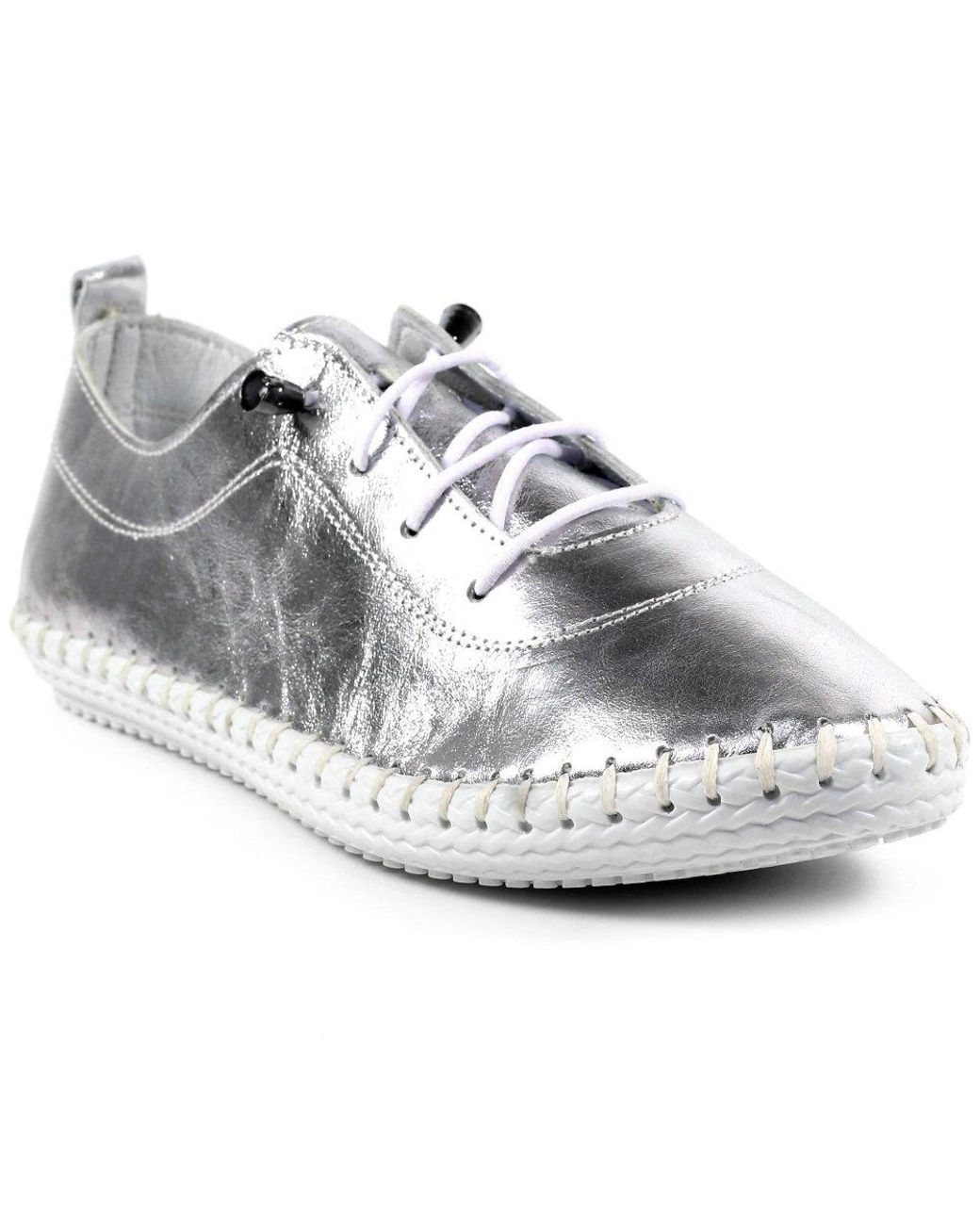 Lunar (GRS) Metallic St Ives Lace Up Shoes