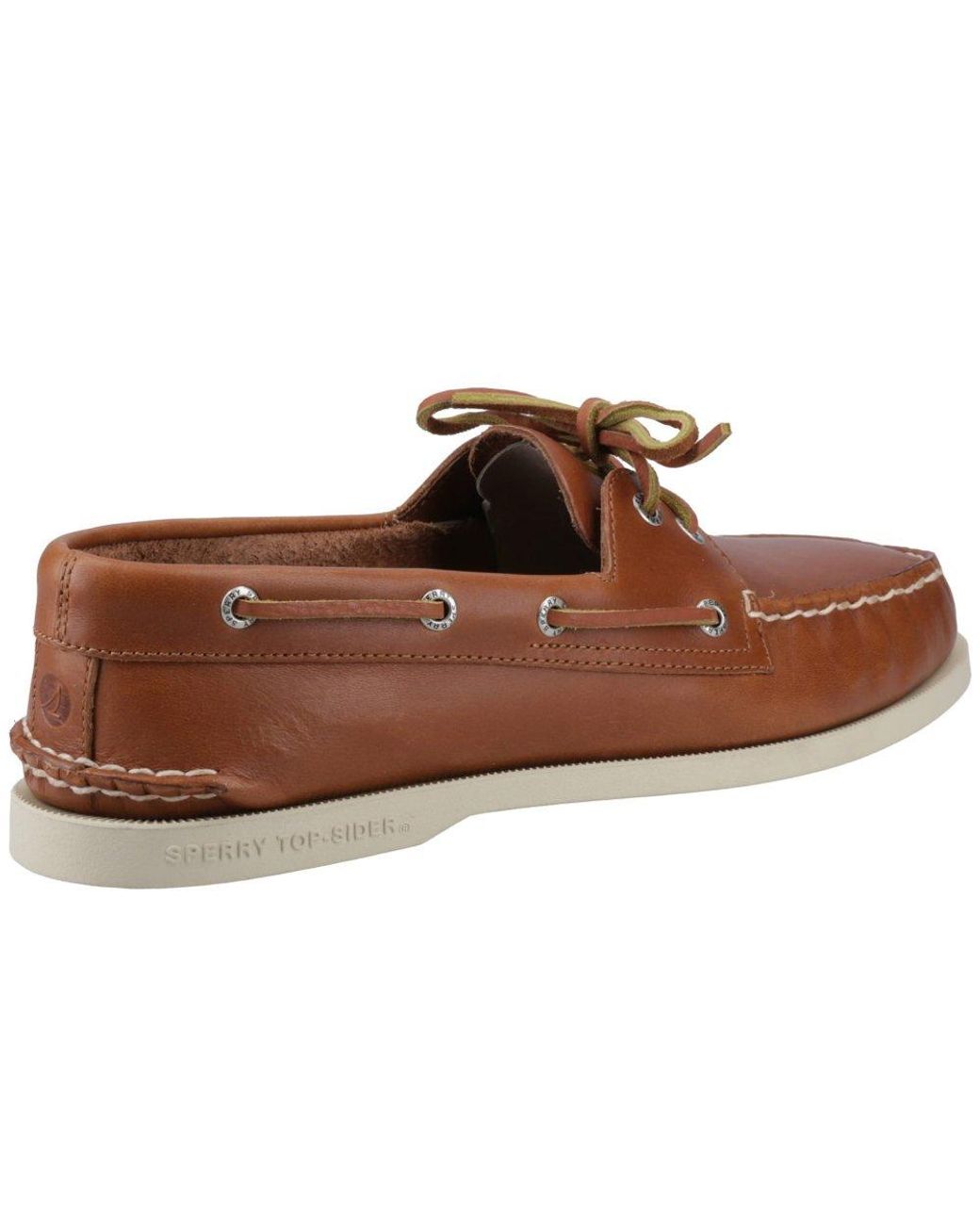 Sperry Top-Sider Brown Authentic Original 2-Eye Boat Shoes for men