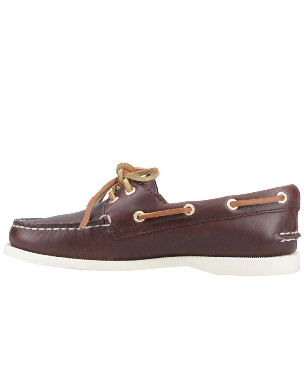 Sperry Top-Sider Brown Authentic Original 2 Eye Boat Shoes