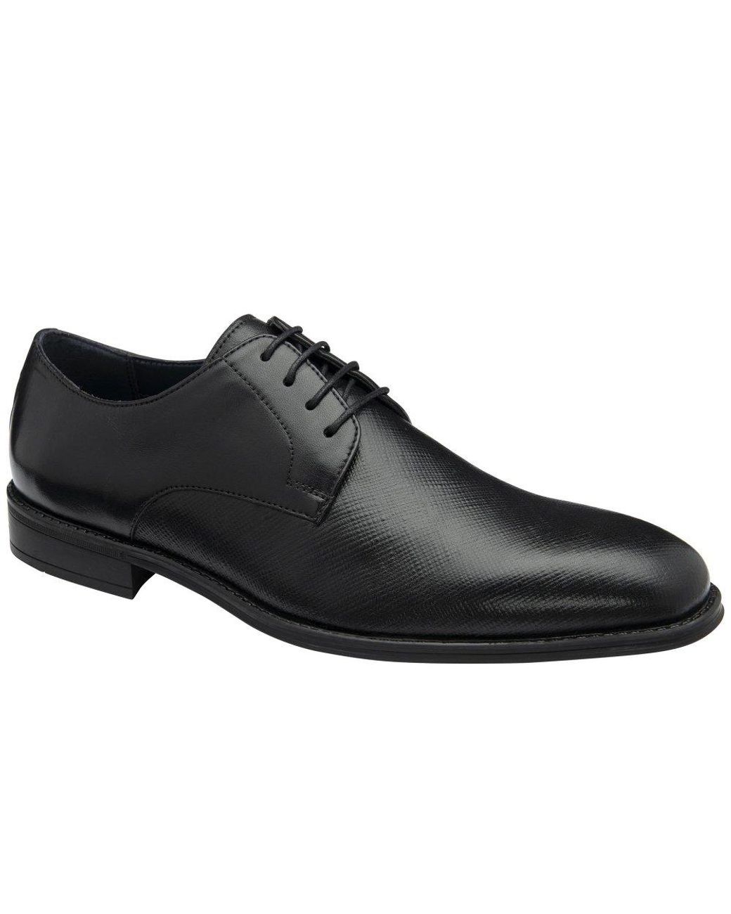 Lotus Black Ripon Derby Shoes for men