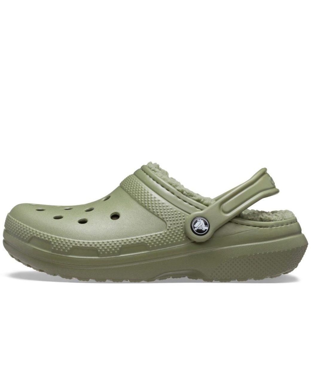 CROCSTM Green Classic Lined Clogs for men