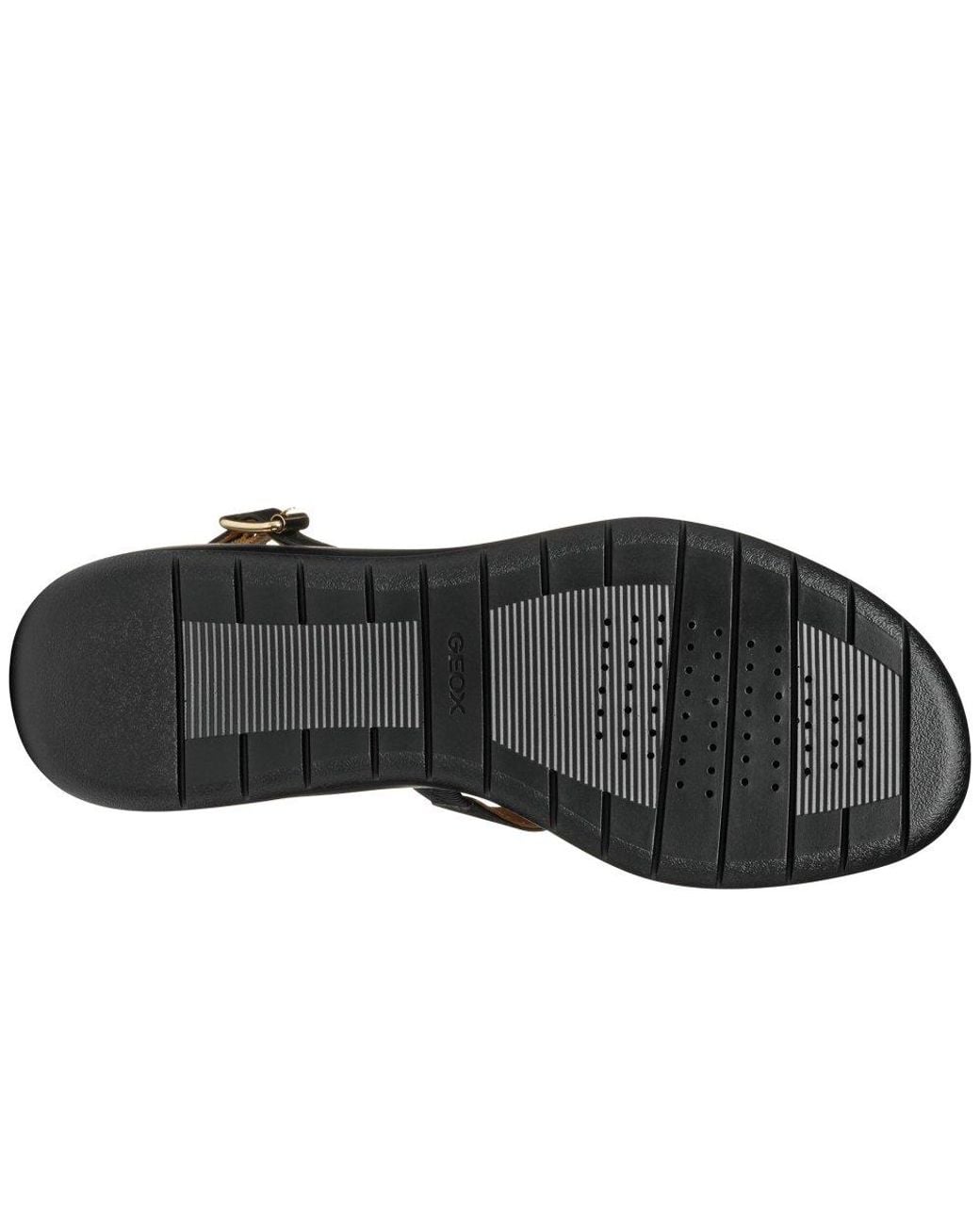 Geox Black D Meliconia Sandals