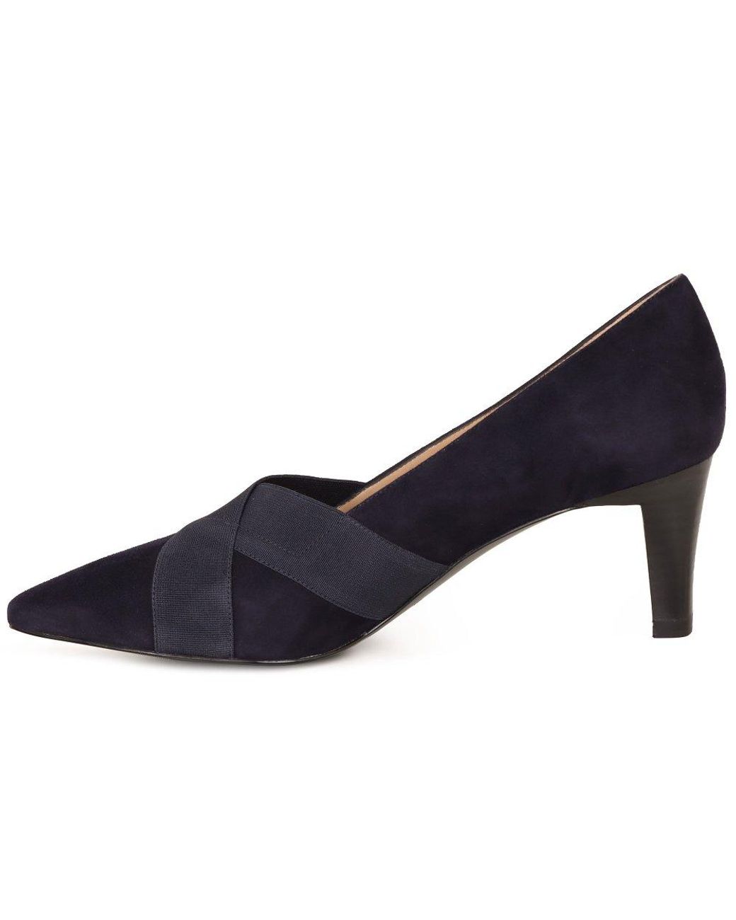 Peter Kaiser Blue Pisa Court Shoes