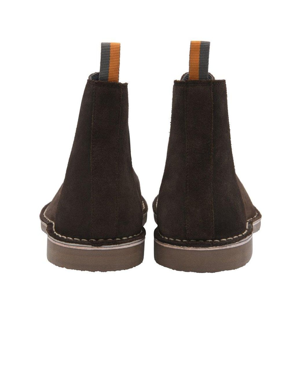 Frank Wright Black Whipp Chelsea Boots for men