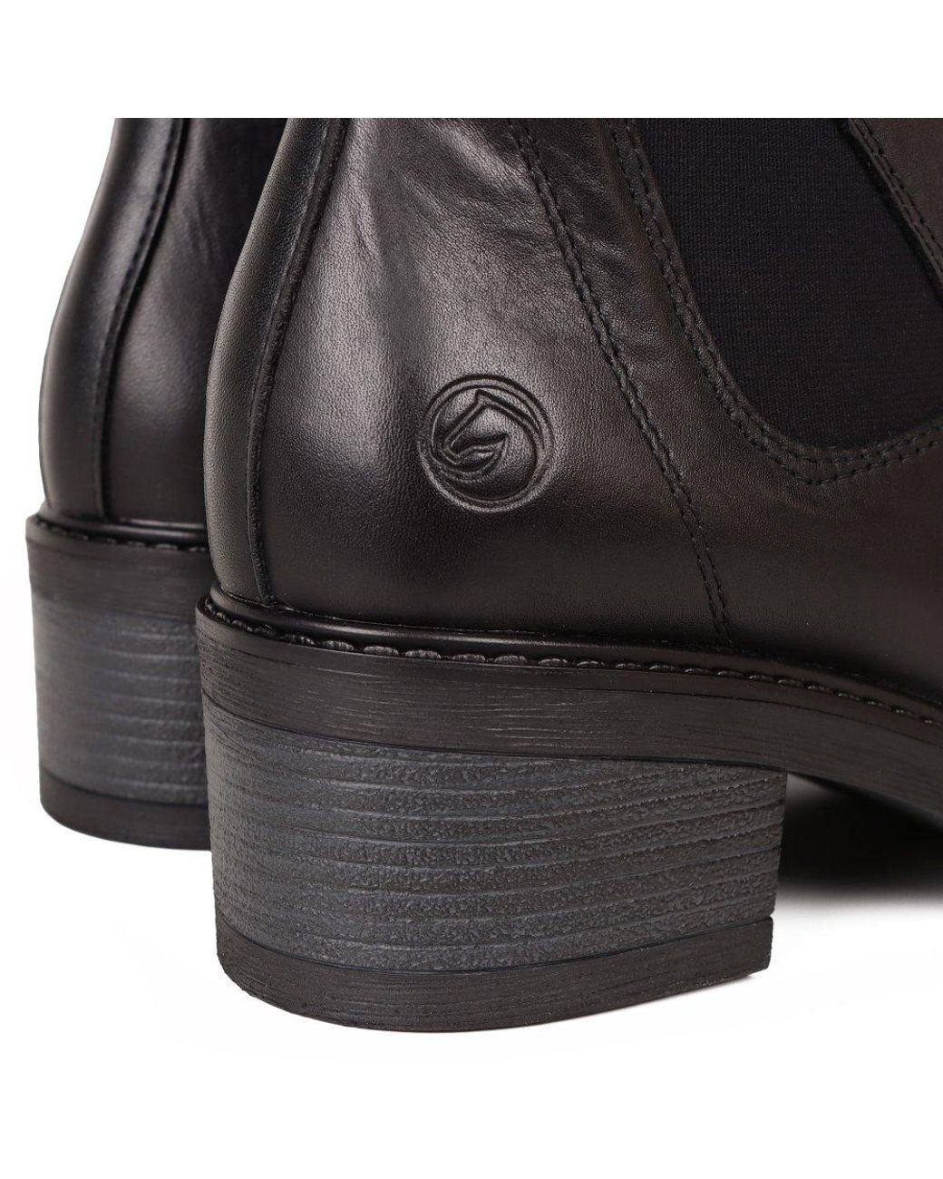 Remonte Black Sofia Ankle Boots