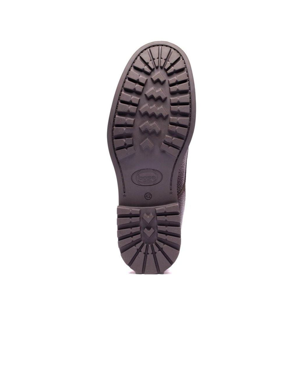 Base London Purple Mercer Toe Cap Boots for men
