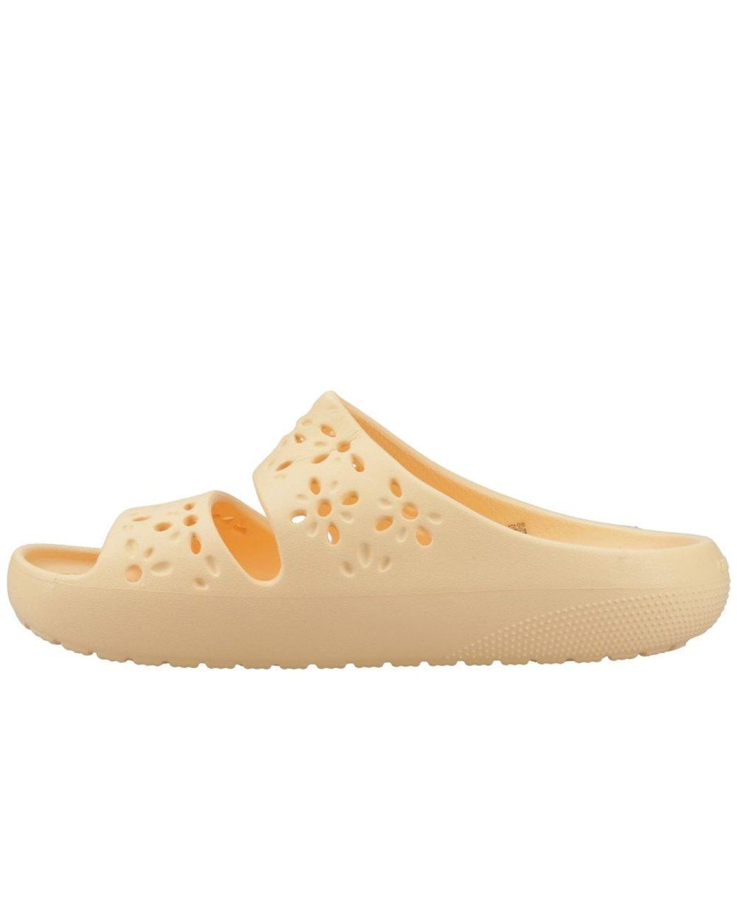 CROCSTM Natural Classic Floral Cut Out Sandals