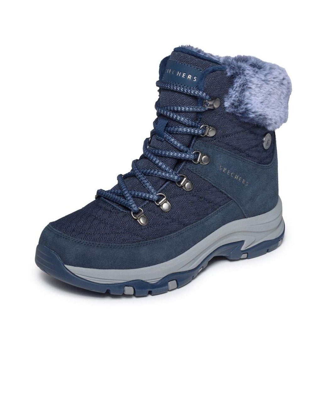 Skechers Blue Trego Stormie Frost Walking Boots