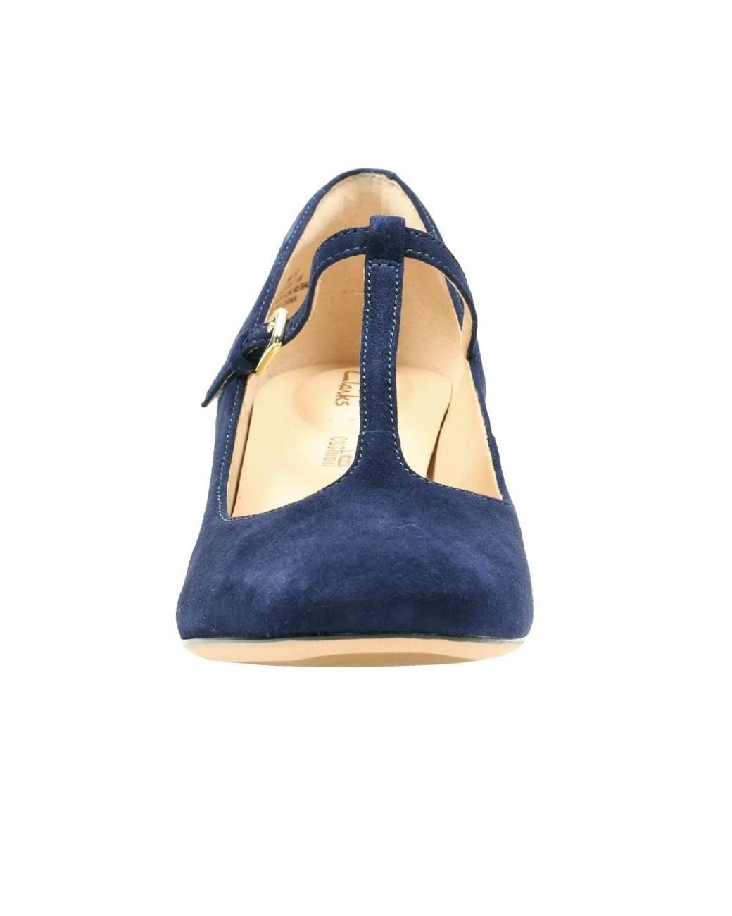 Clarks Orabella Fern Womens T bar Court Shoe in Blue Lyst UK