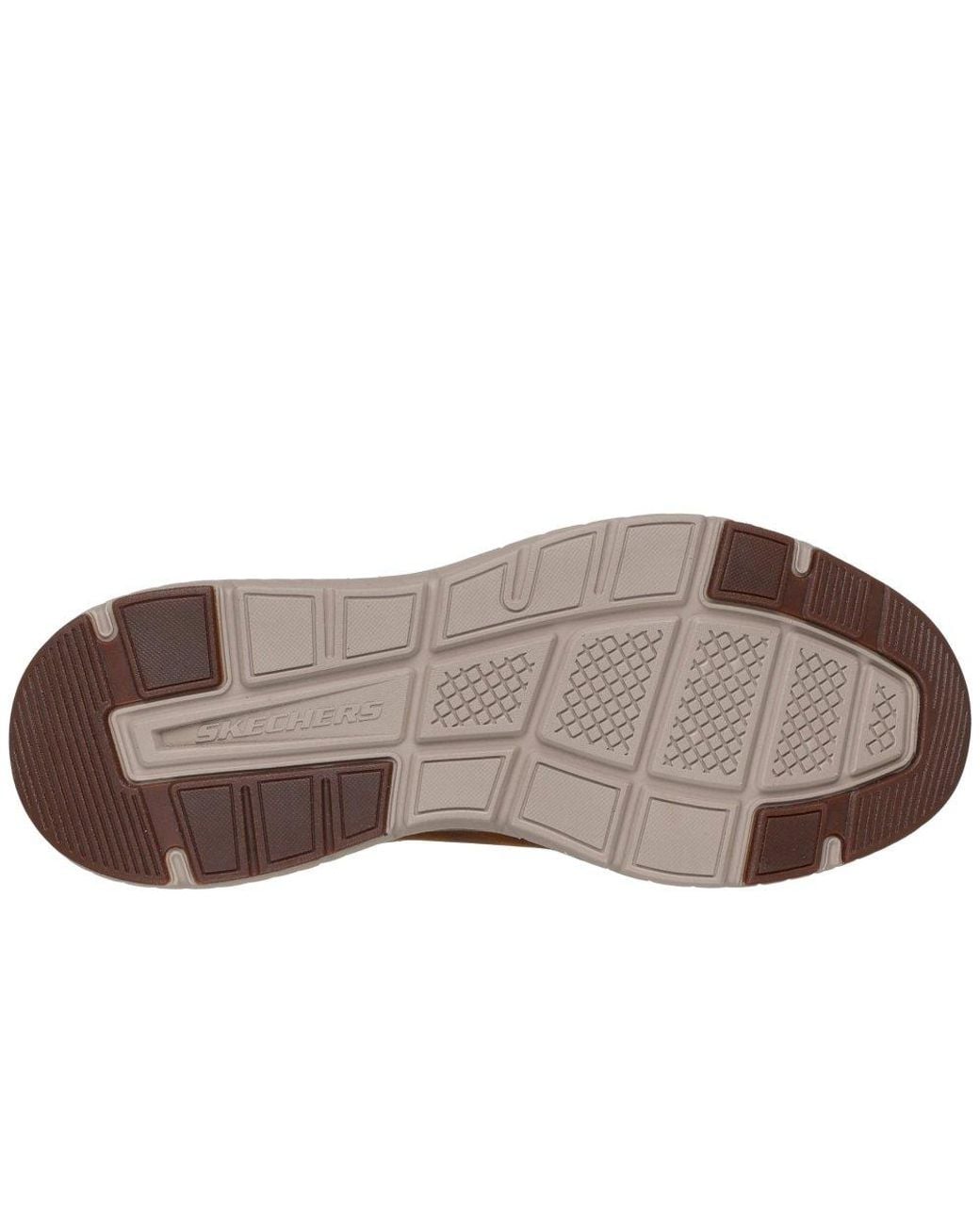 Skechers Brown Arch Fit Crosser Ronaldo Trainers for men