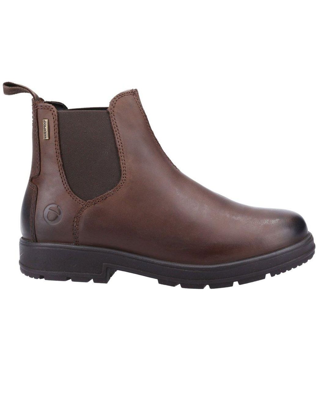 Cotswold Brown Farmington Chelsea Boots for men