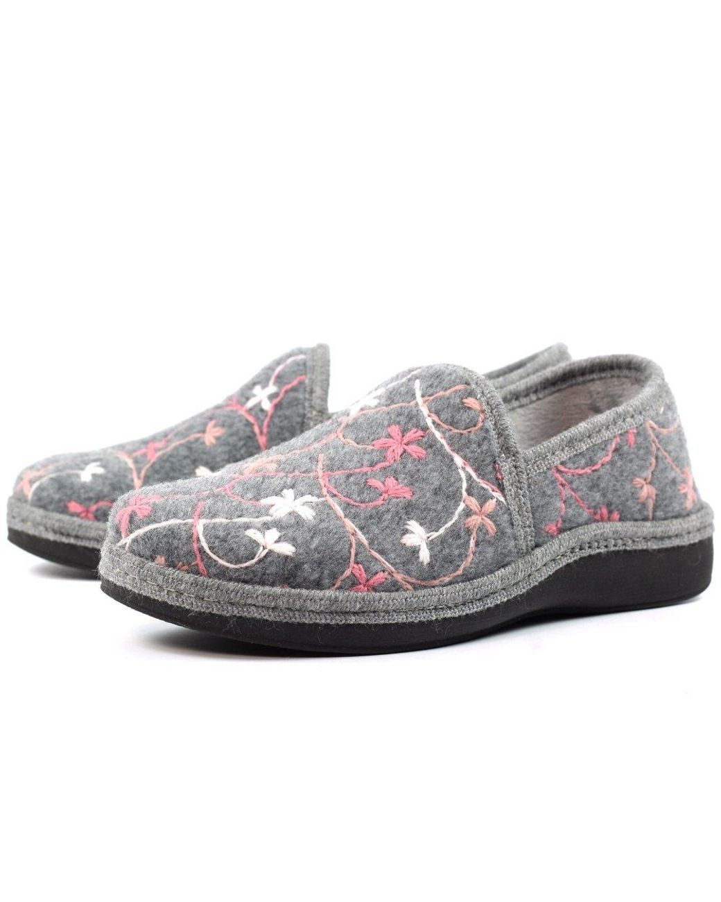 Lunar Gray Gibson Slippers