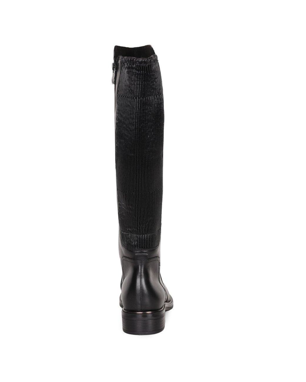 Caprice Black Locket M Knee High Boots