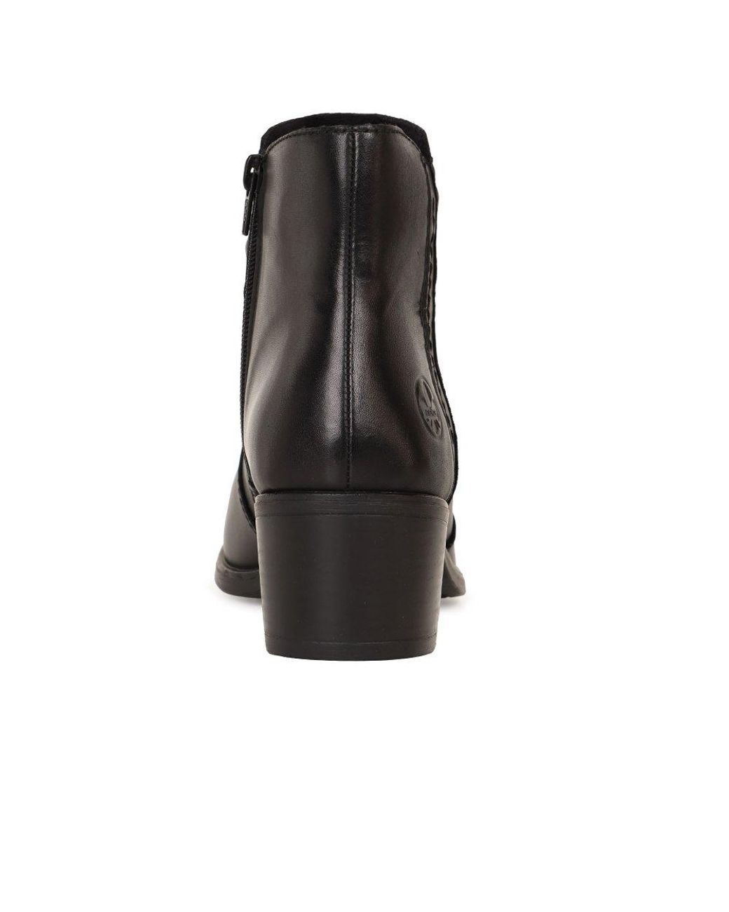 Rieker Black Hovingham Ankle Boots