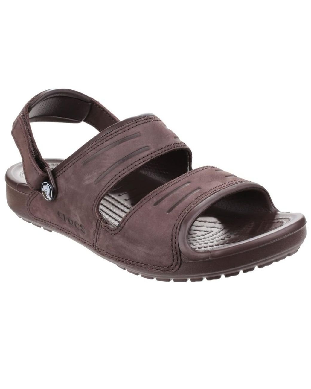 Crocs™ Yukon Two Strap Mens Beach Sandals in Brown for Men | Lyst Canada