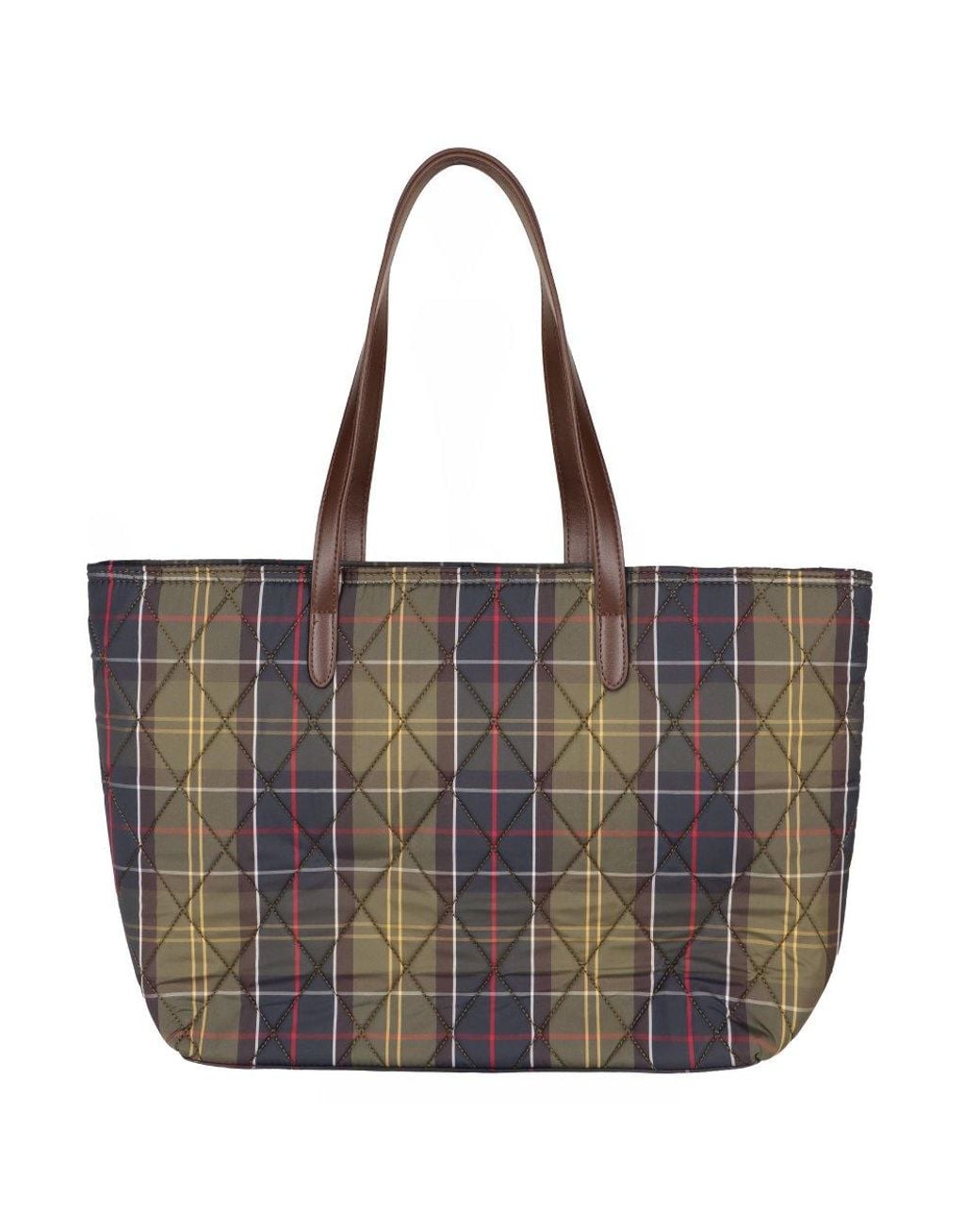 Barbour Black Wetherham Quilted Tote Bag