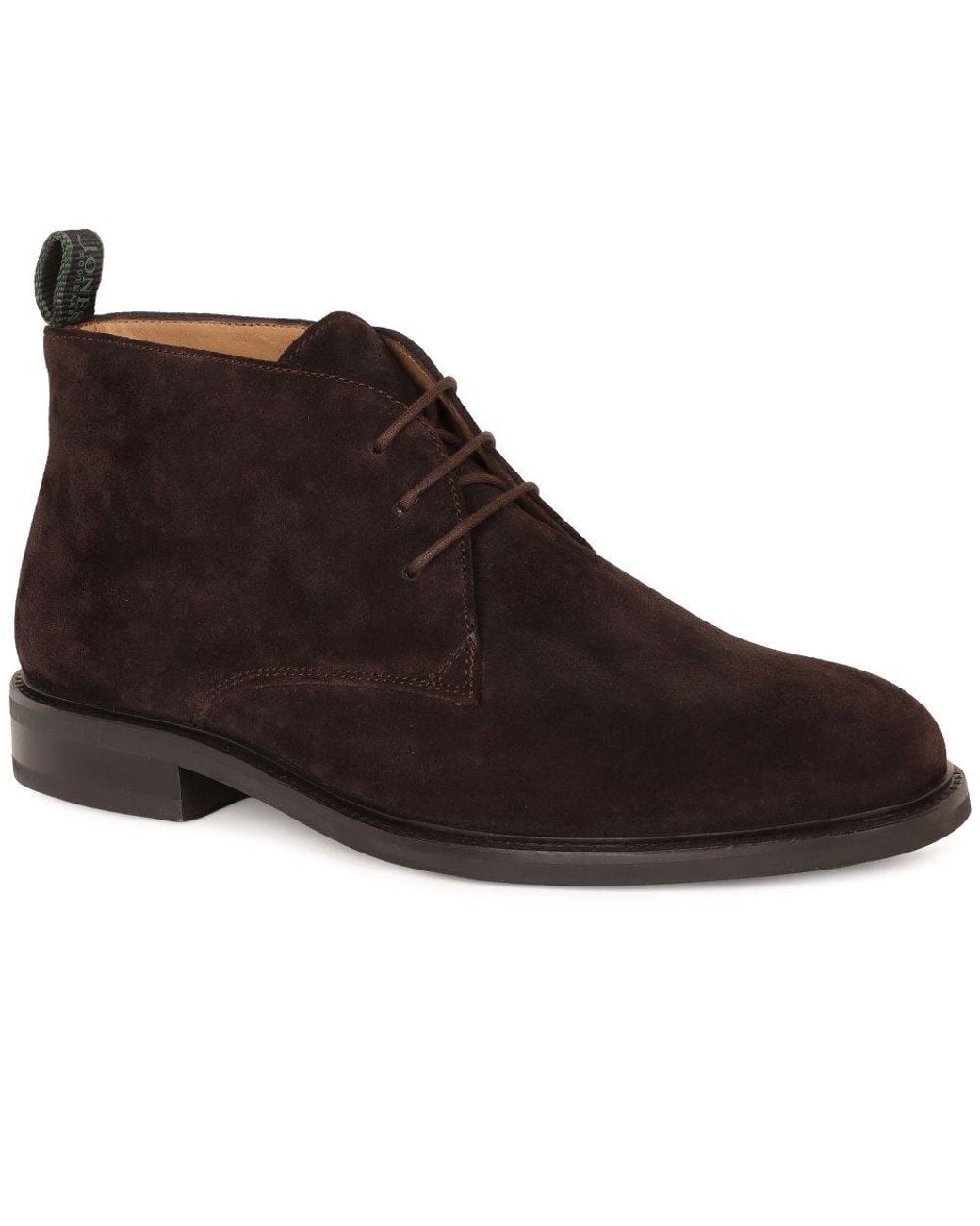 Jones Bootmaker Brown Deacon Chukka Boots for men
