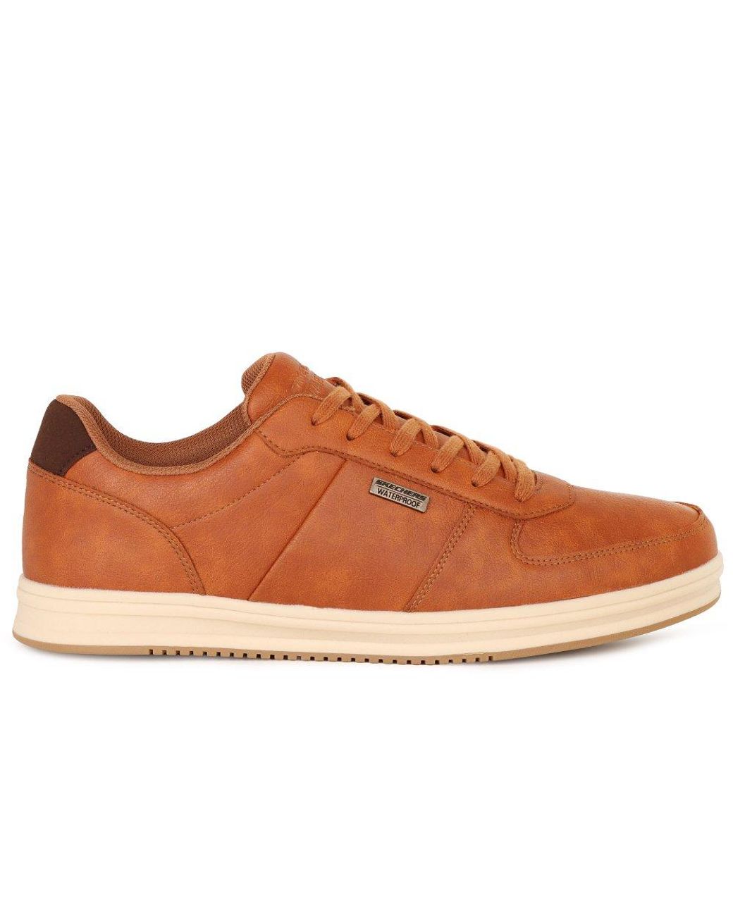 Skechers Brown Palmiro Monty Waterproof Trainers for men