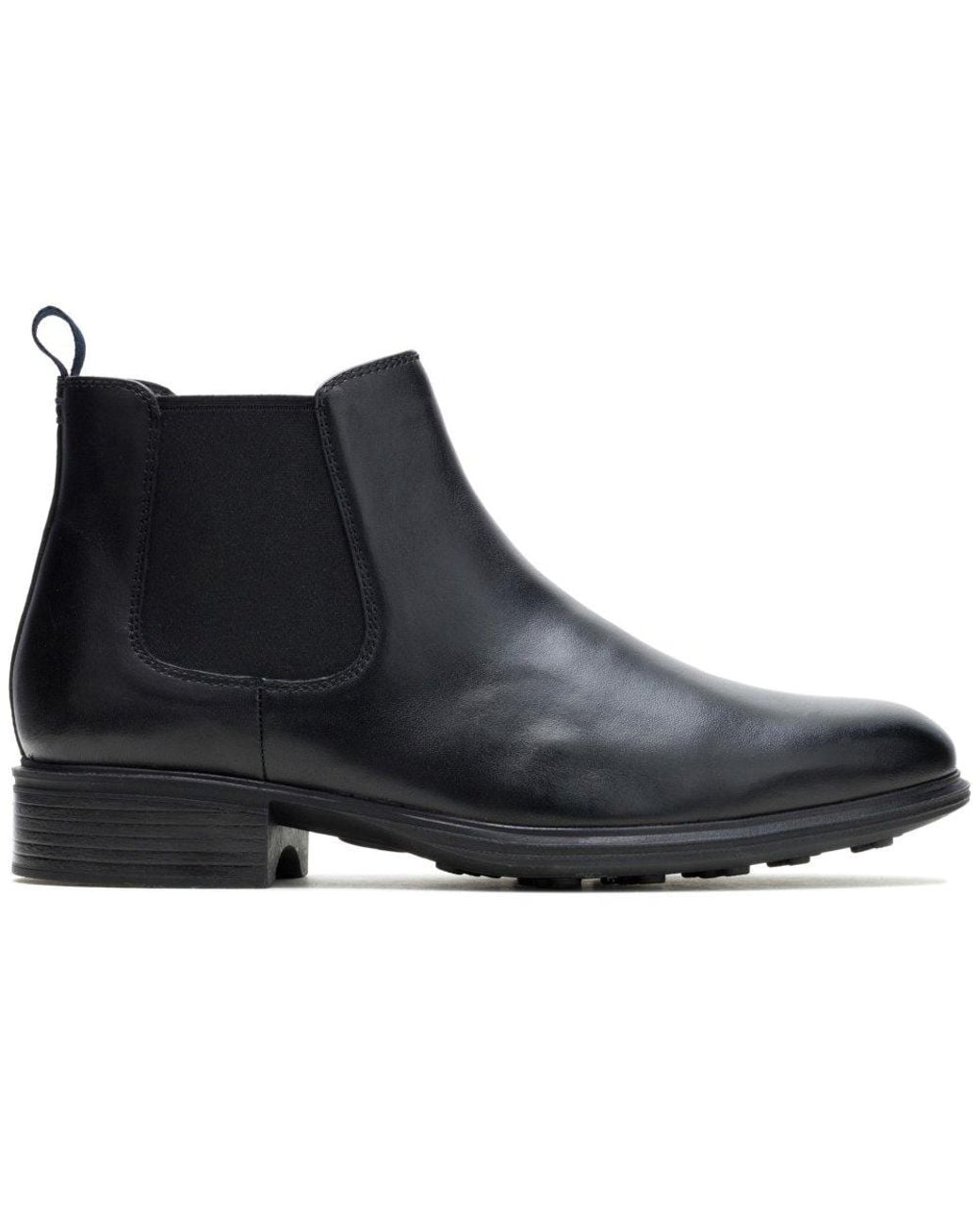 Hush Puppies Black Lewis Chelsea Boots for men