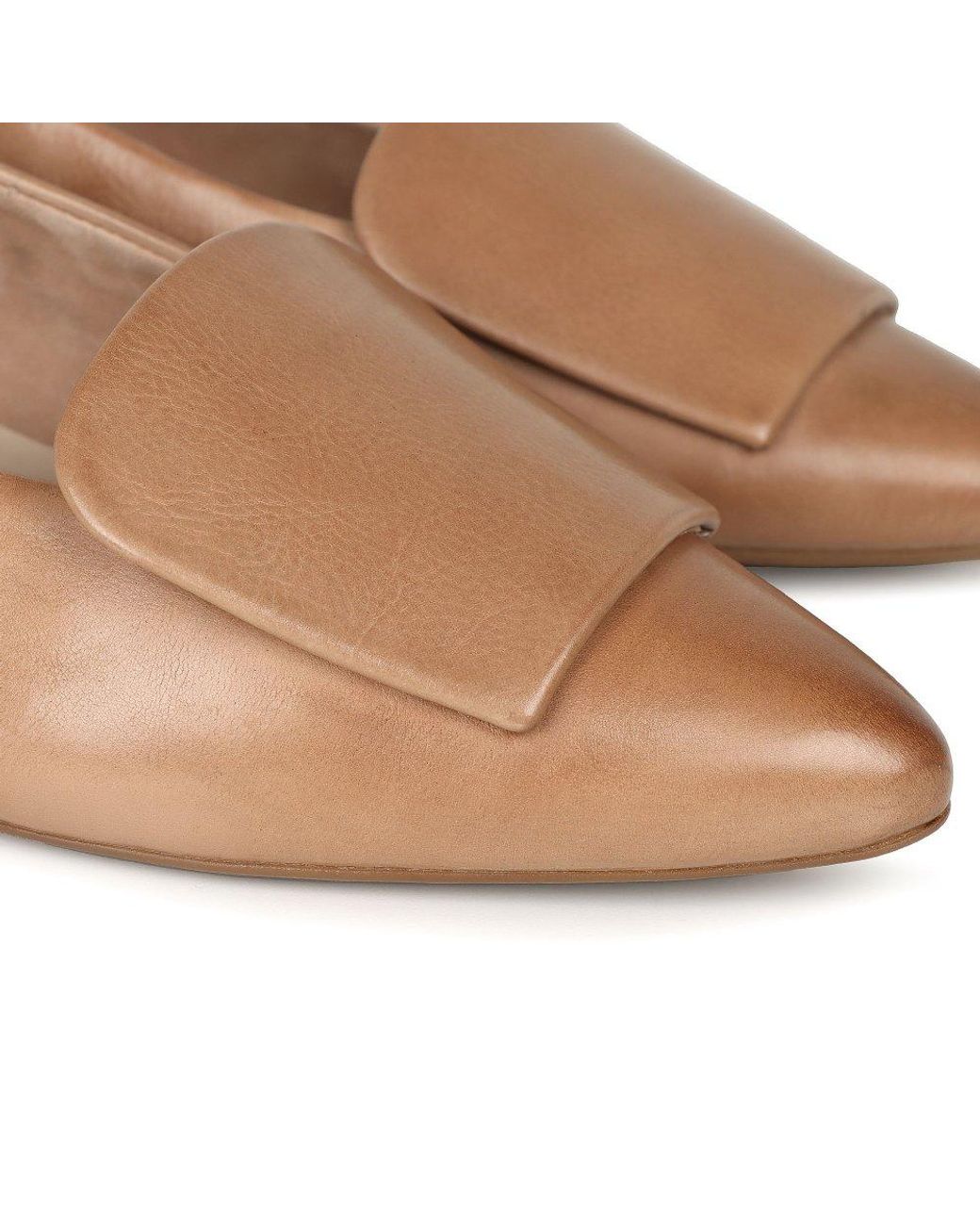 Paul Green Natural Kiki Ballerina Shoes