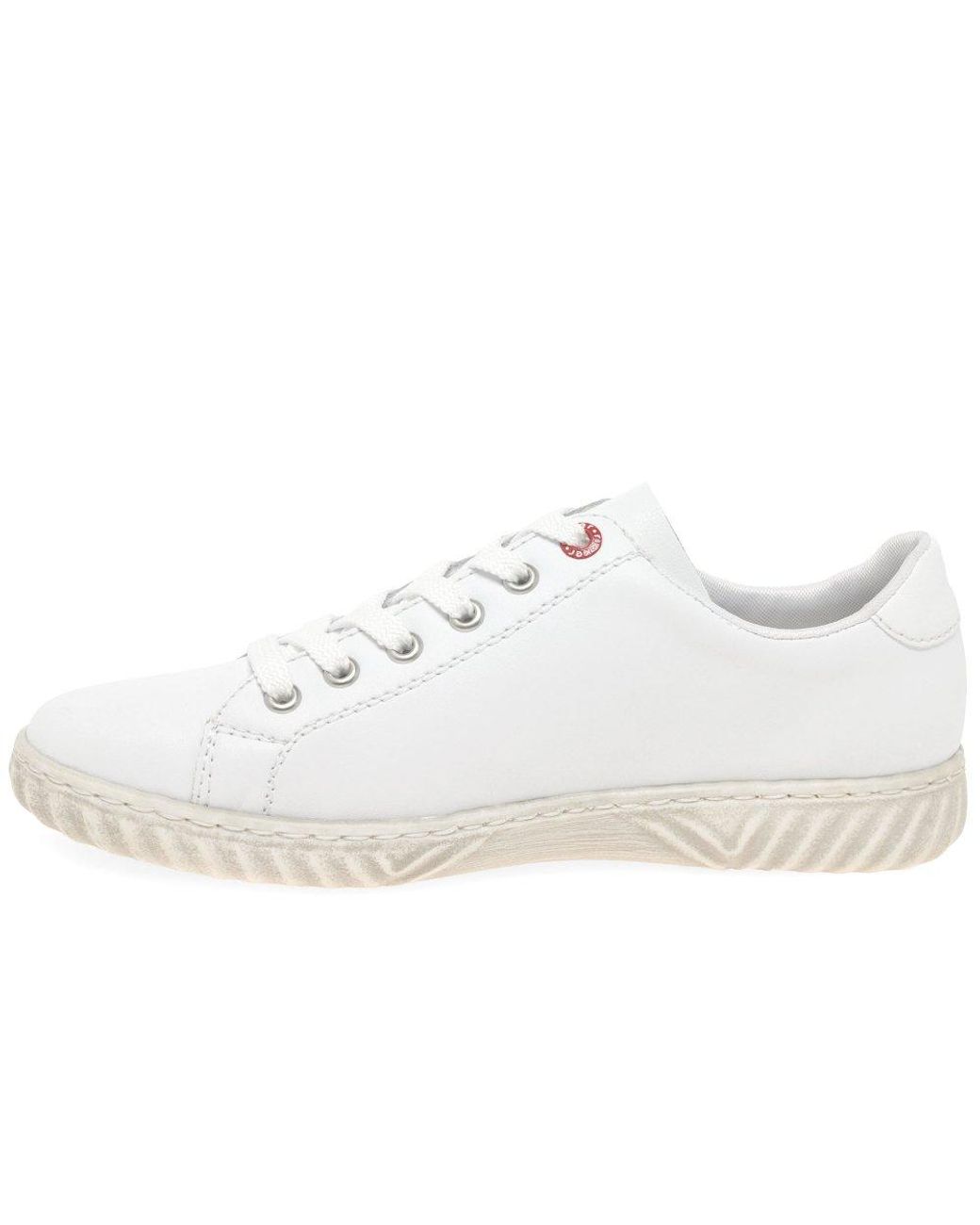 Rieker White Norma Trainers