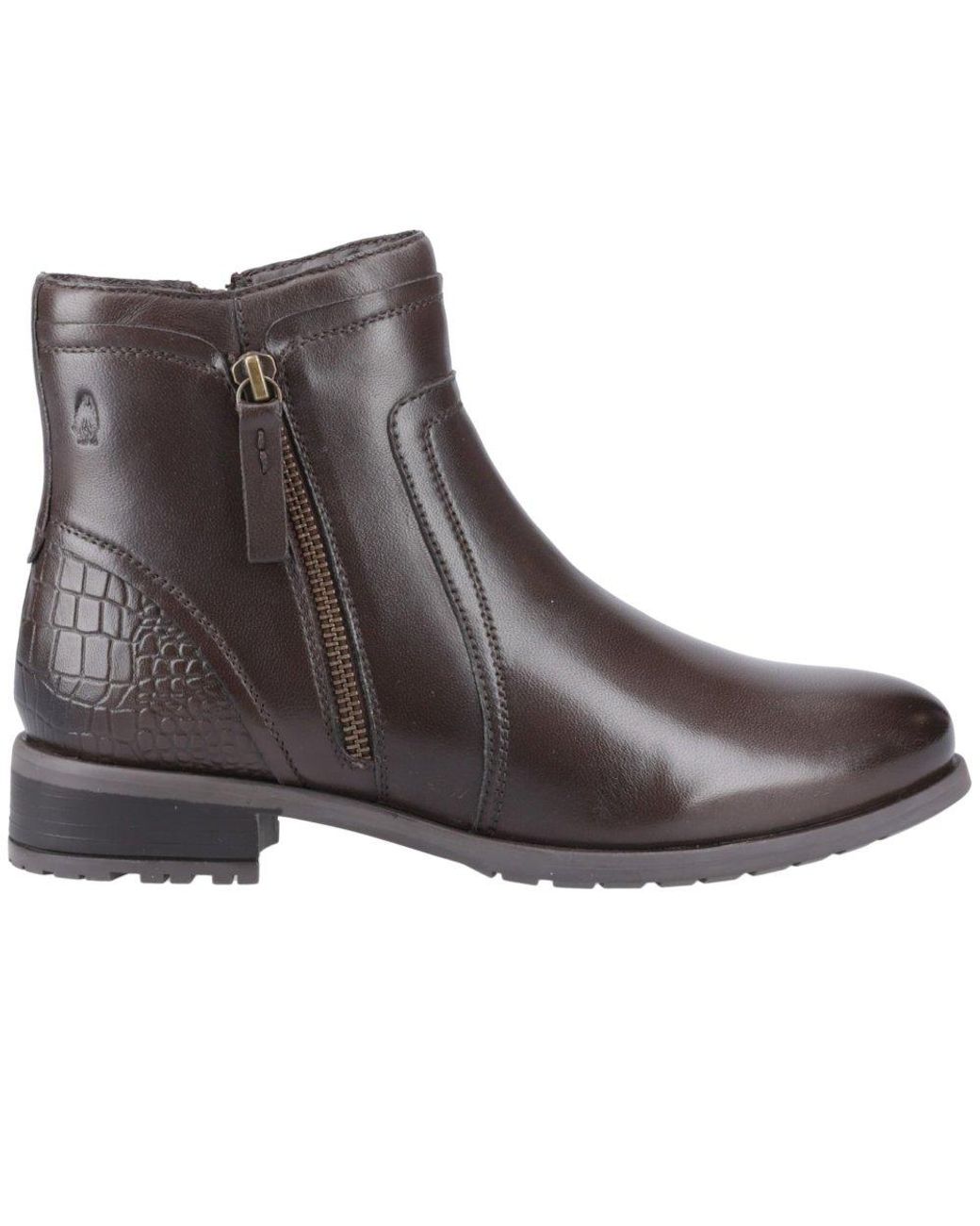 Hush Puppies Gray Scarlett Ankle Boots