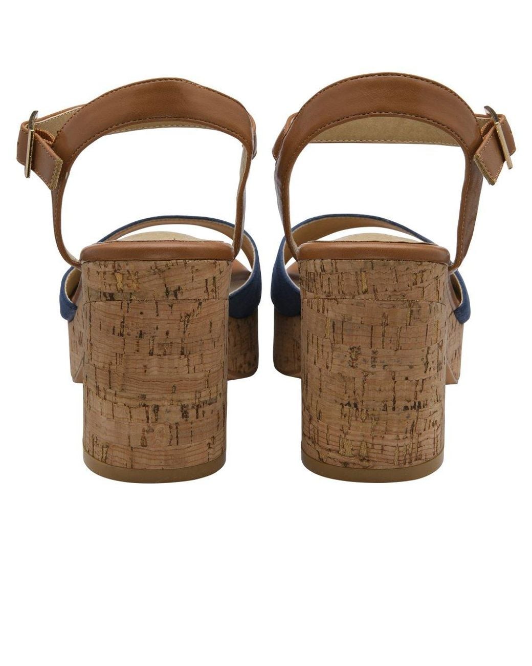 Ravel Blue Hauxley Heeled Sandals