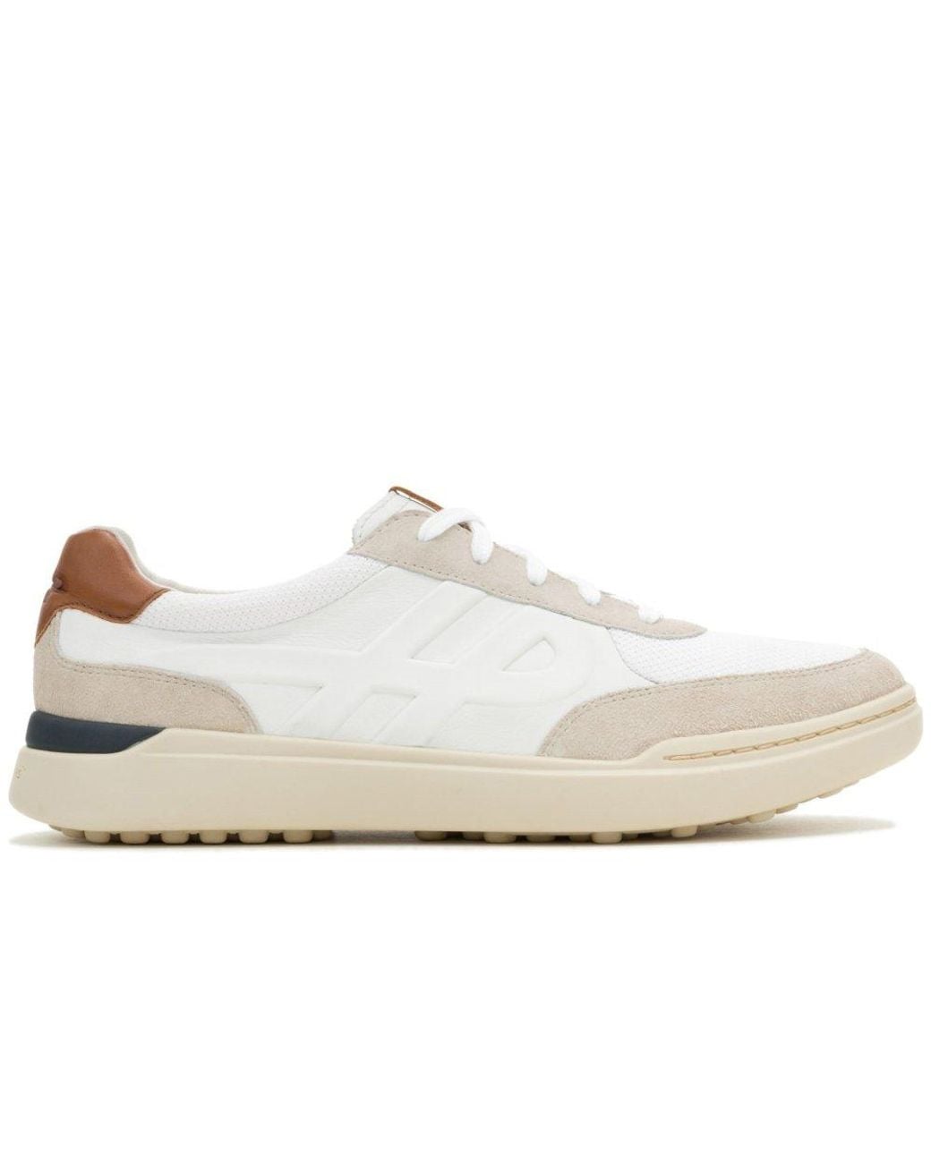 Hush Puppies White Wes Hp Trainers for men