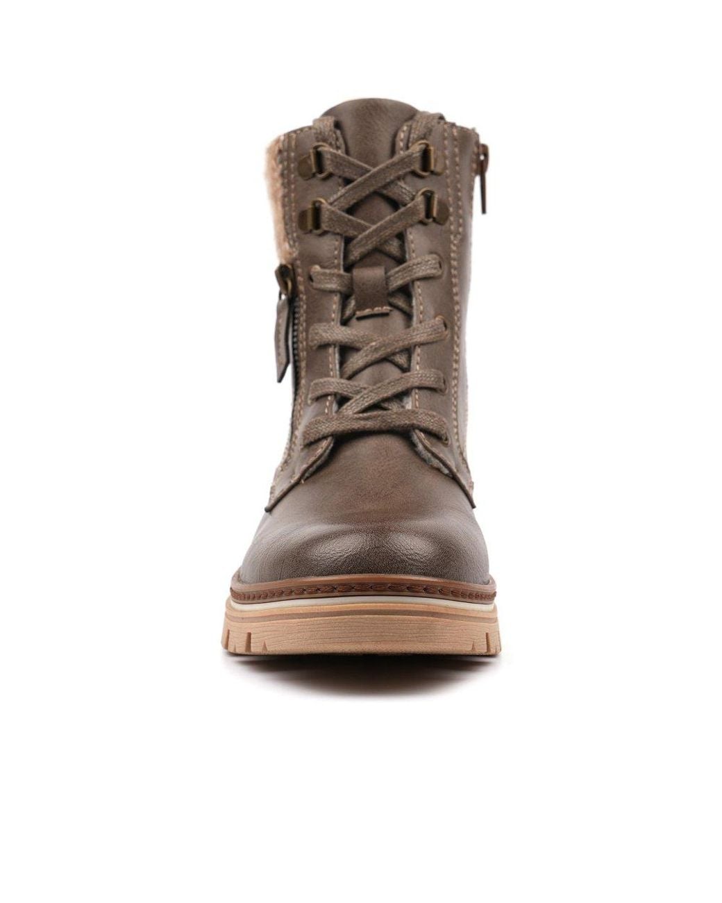 Lunar Brown Chantelle Ankle Boots