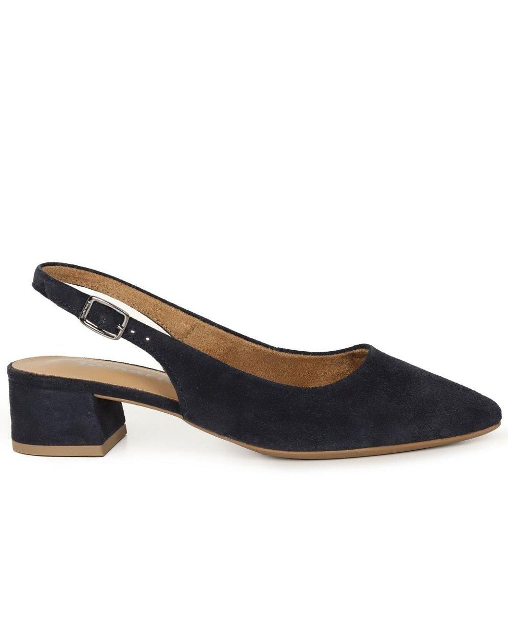 Tamaris Pink Magnolia Slingback Court Shoes