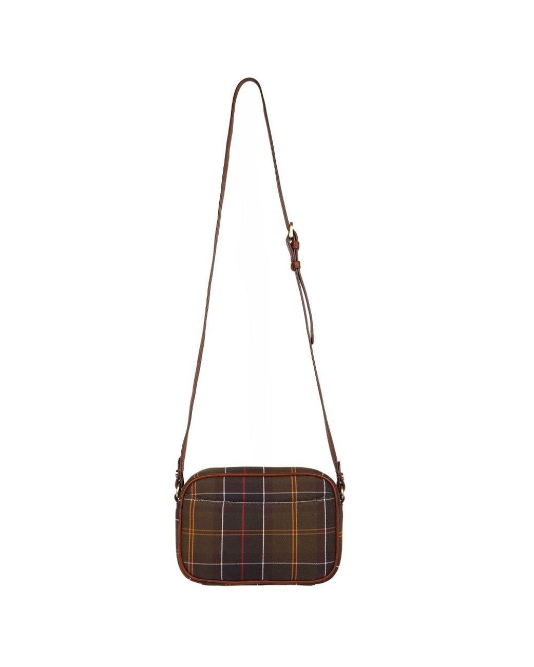 Barbour Brown Daphne Mini Crossbody Handbag