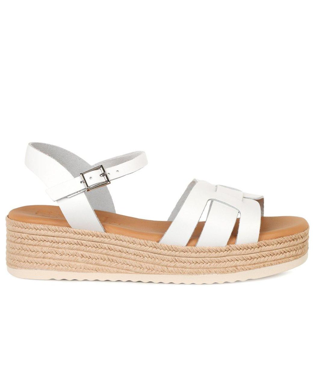Oh My Sandals Brown Toledo Espadrille Sandals