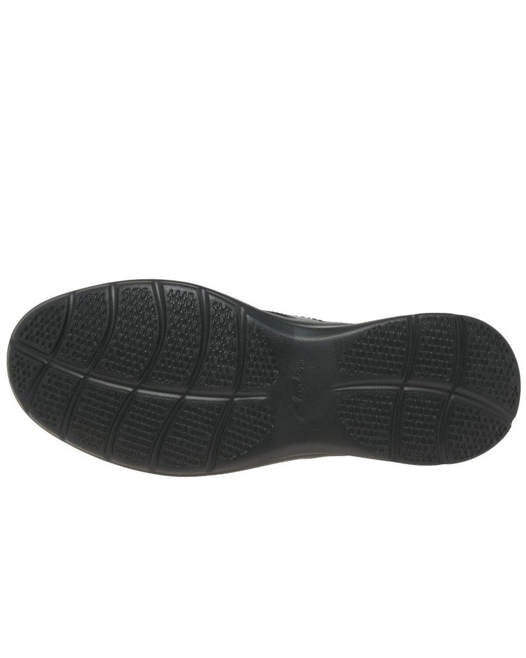 Clarks Black Cotrell Edge Shoes for men