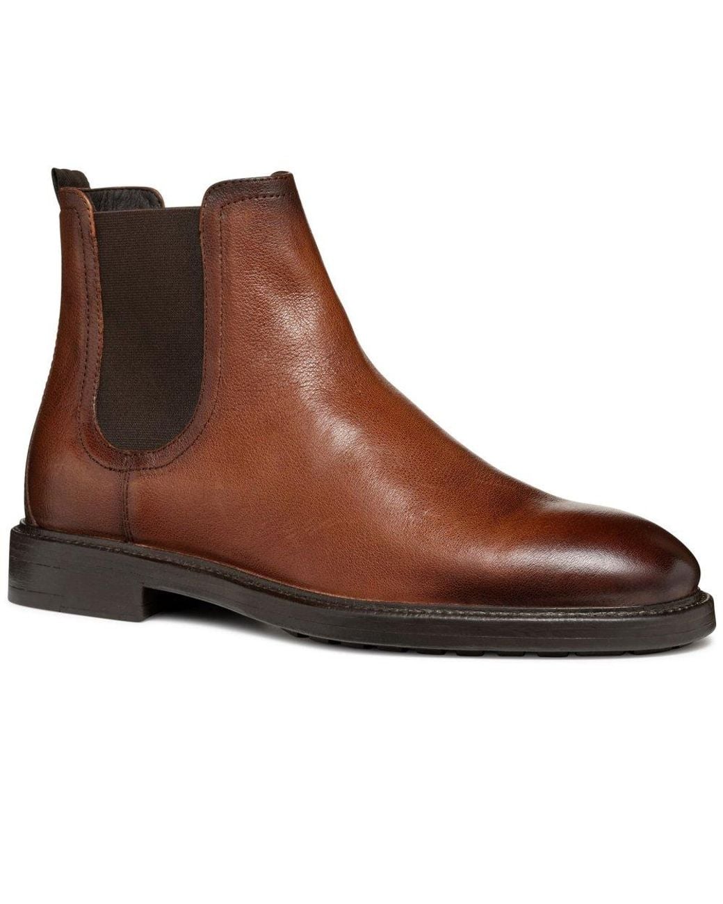 Geox Brown U Tiberio A Boots for men