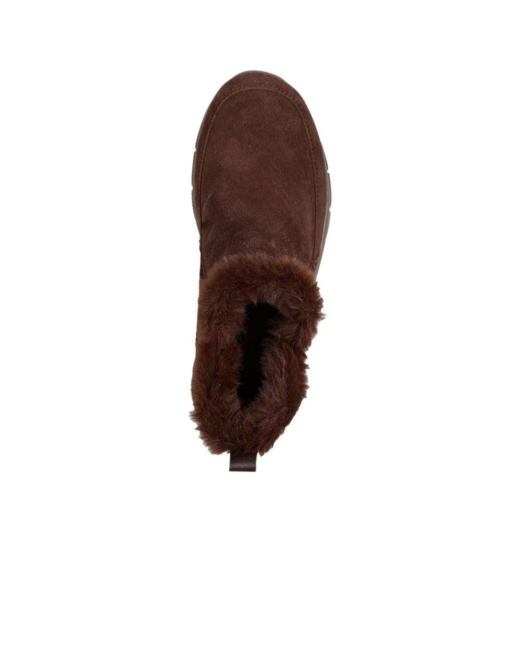 Skechers Brown Easy Going Cool Zip Ankle Boots
