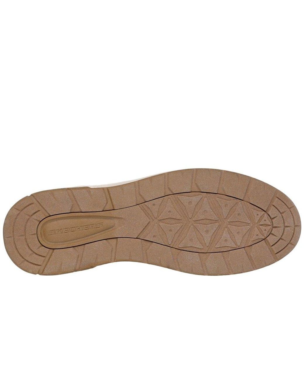 Skechers Brown Garlan Deno Shoes for men