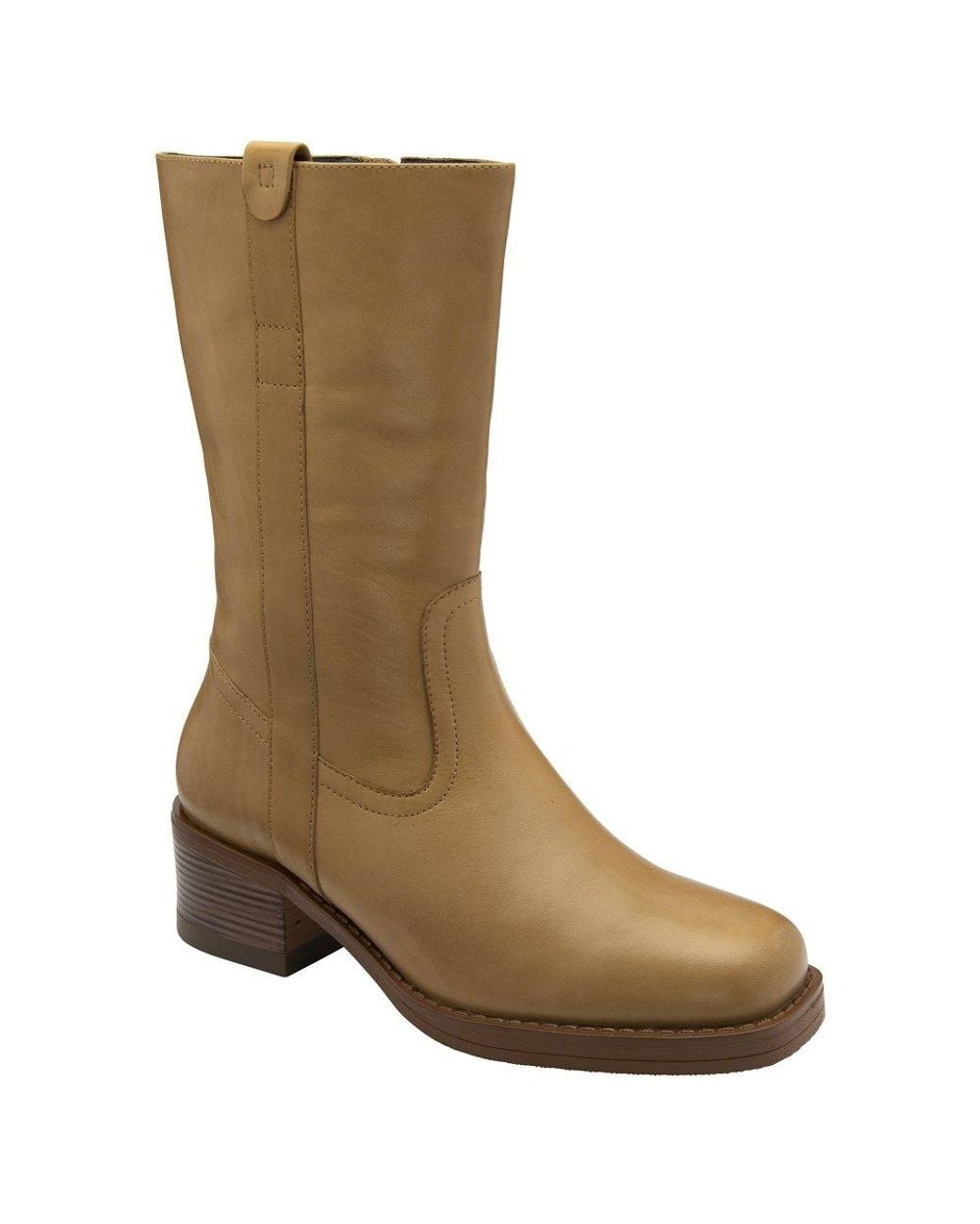 Ravel Brown Ancroft Calf Length Boots