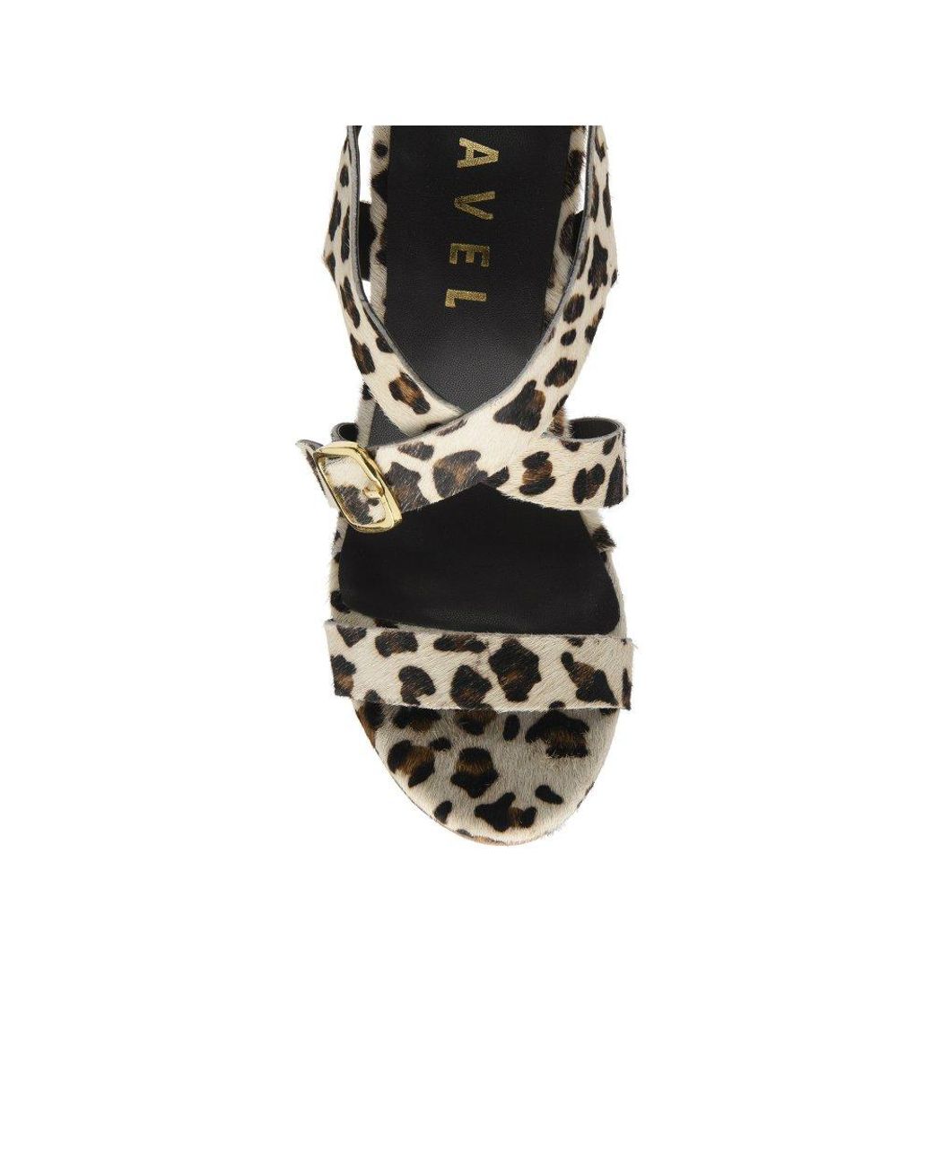 Ravel Black Birkby Heeled Sandals