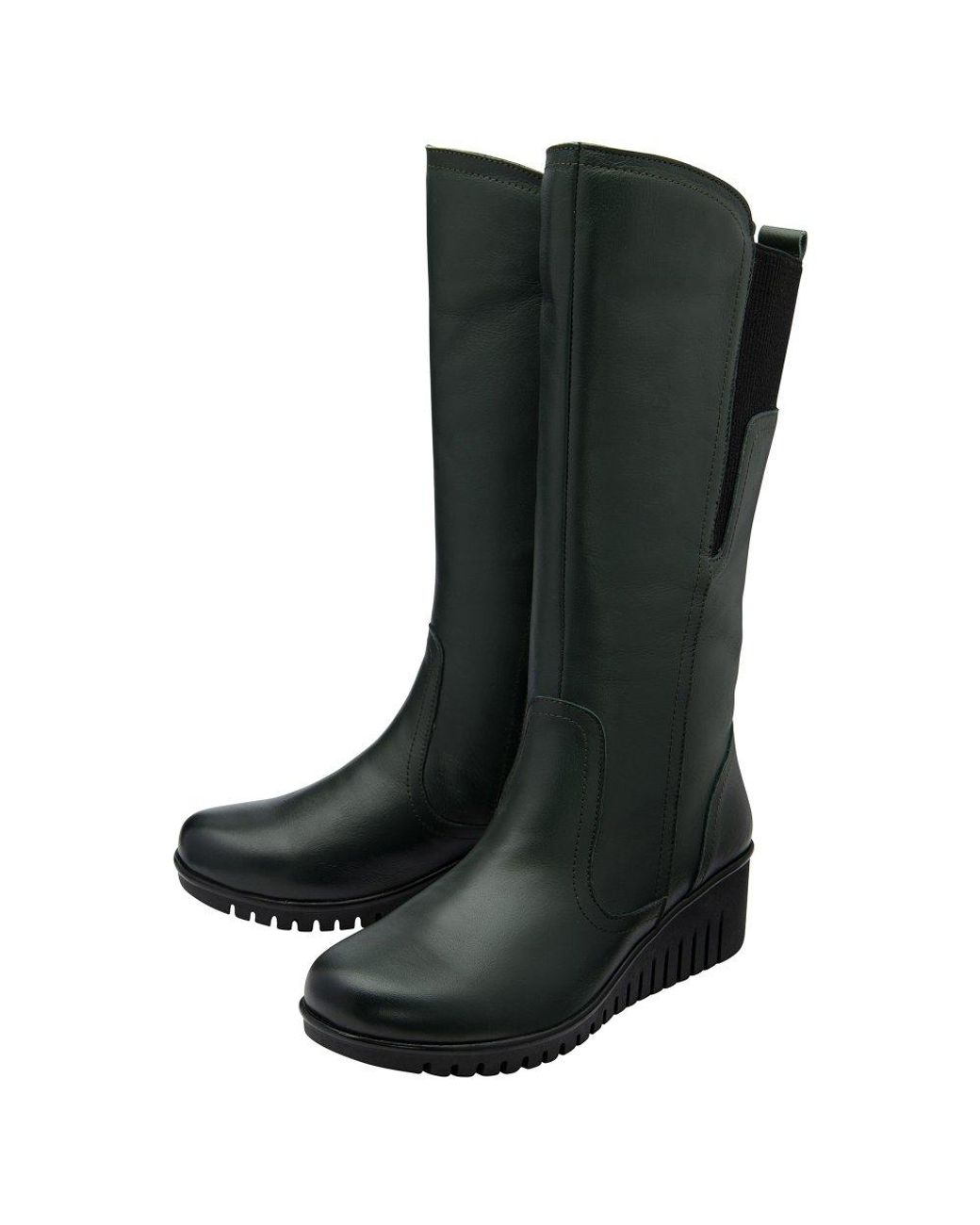 Lotus Black Fitzgerald Calf Boots