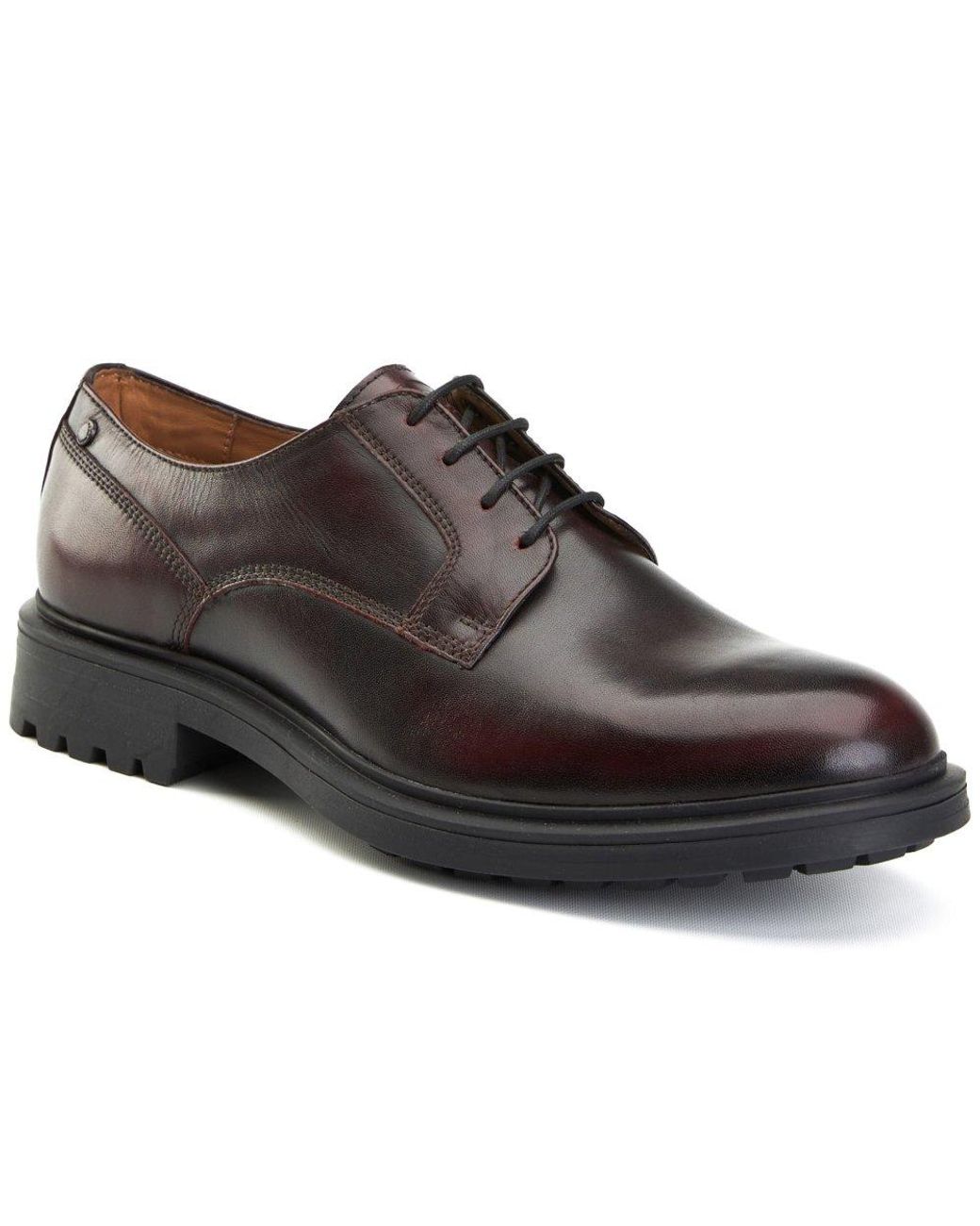 Base London Brown Locke Lace Up Shoes for men