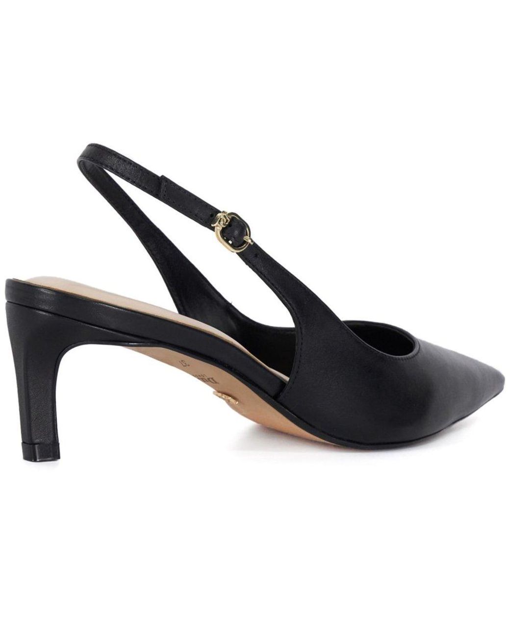 Dune Blue Celinna Slingback Court Shoes