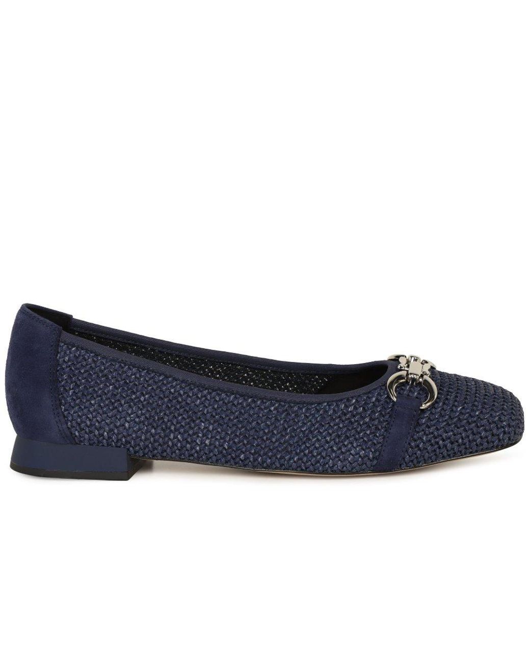 Caprice Blue Tour Ballet Pumps