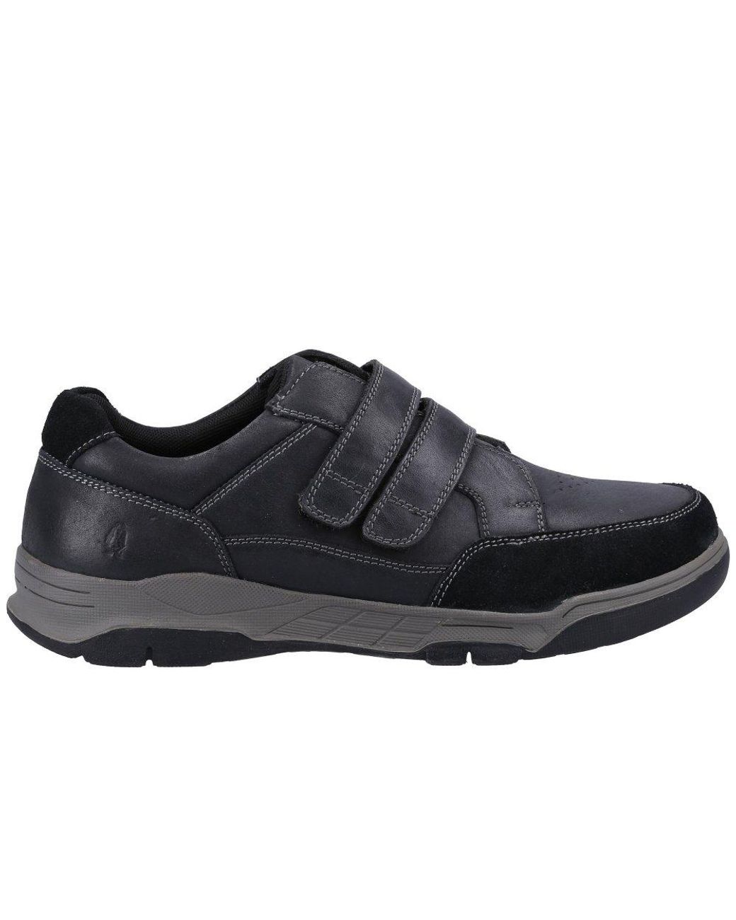 Hush Puppies Black Fabian Shoes for men