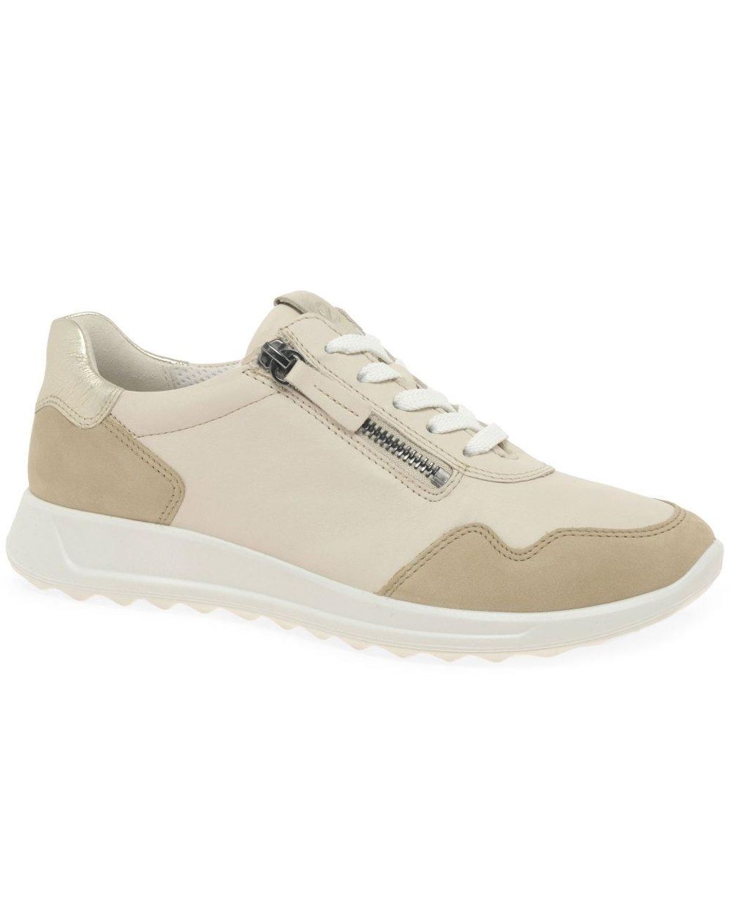 Ecco Flex Runner Trainers in White | Lyst Australia