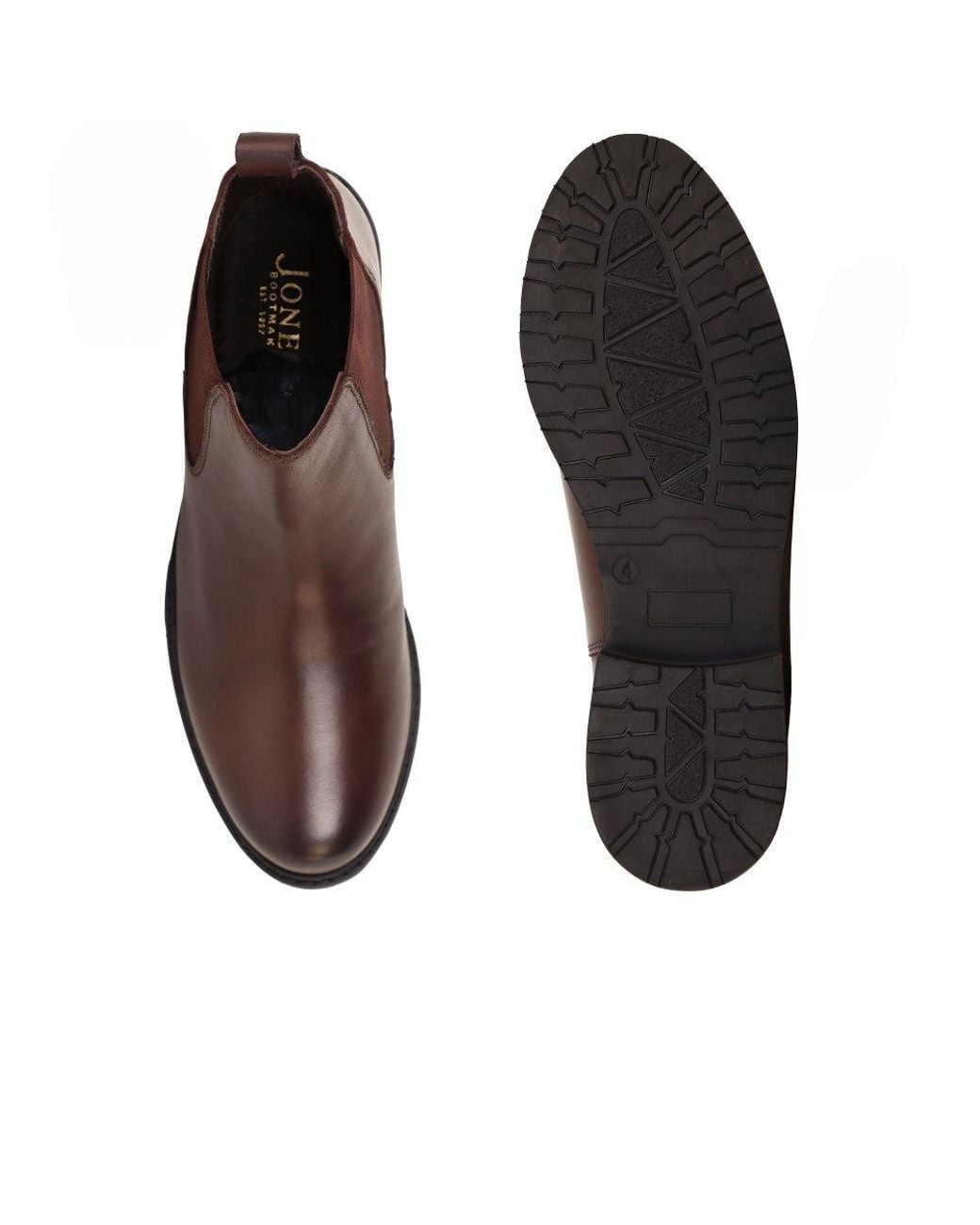 Jones Bootmaker Brown Mayah Chelsea Boots