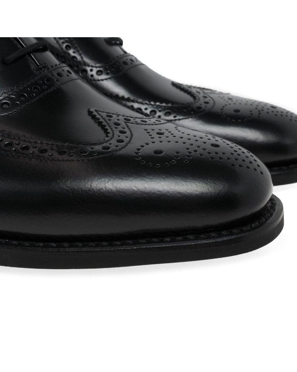 Loake Black 302B Formal Oxford Brogues for men