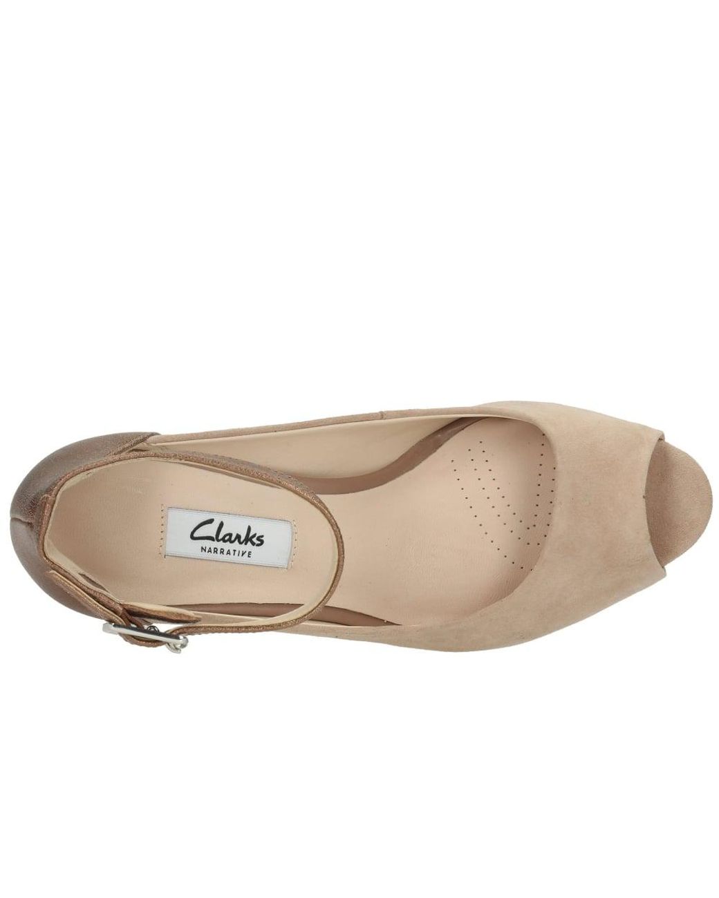 Clarks Kendra Ella Womens Shoes in Natural | Lyst Canada