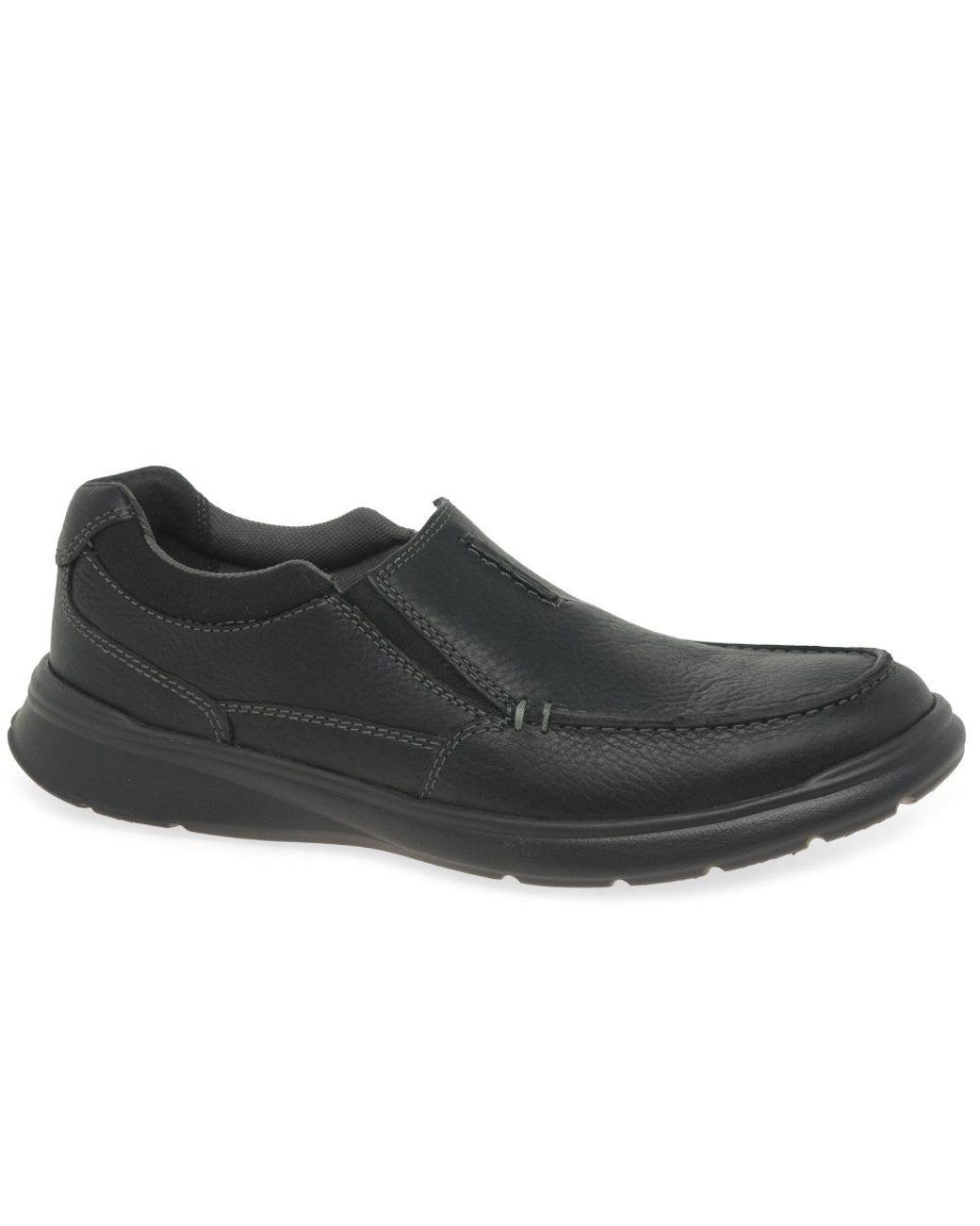 Clarks Black Cotrell Free Shoes for men