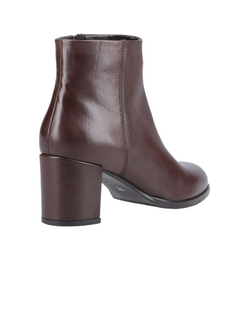Hush Puppies Brown Claridy Ankle Boots