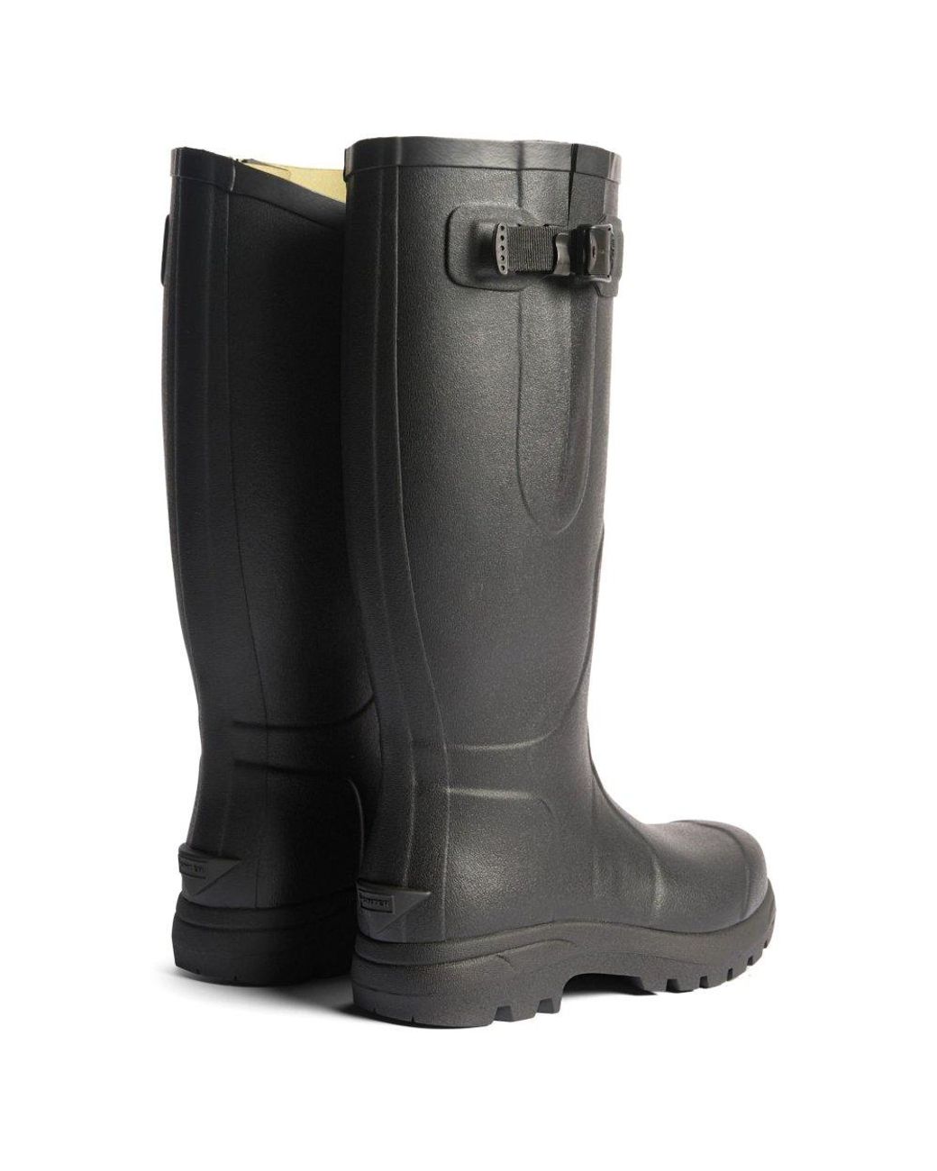 Hunter Black Balmoral Mk Ii Buckle Wellingtons for men